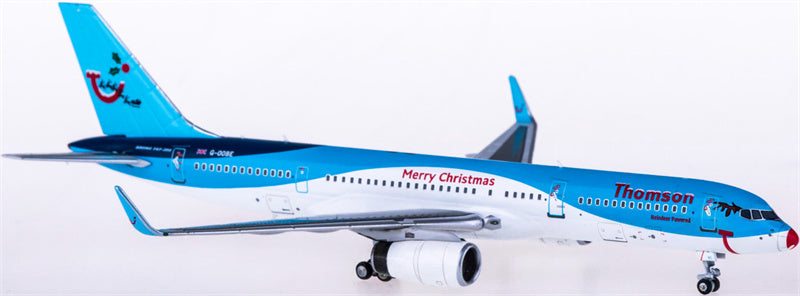 NG Models Thomson Airways Boeing 757-200 G-OOBE Christmas Paint 1:400 Diecast Model view 4