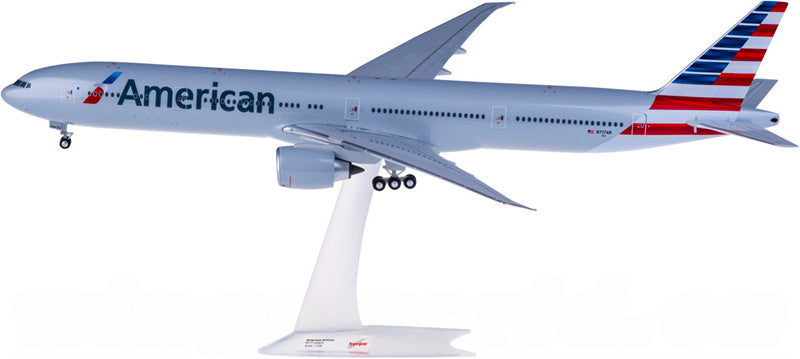 Herpa American Airlines Boeing 777-300ER N717AN 1:200 ABS Model view 4