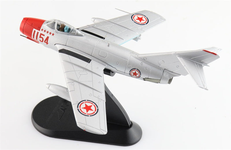 HOBBY MASTER MIG15bis 1154 Chinese People's Volunteers Air Force 1950s 1:72 Aircraft Pre-built Model