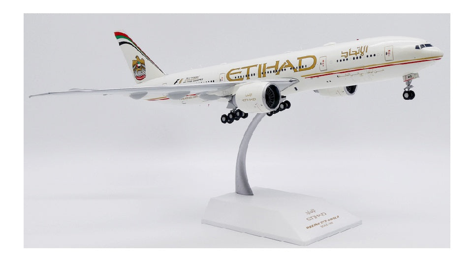 JC Wings 1:200 Etihad Airways Boeing 777-200LR A6-LRD  DIECAST Model