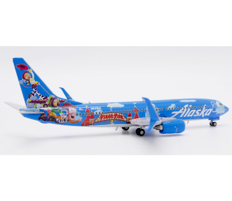 JC Wings 1:400 Alaska Airlines B737-800 N537AS  DIECAST Model