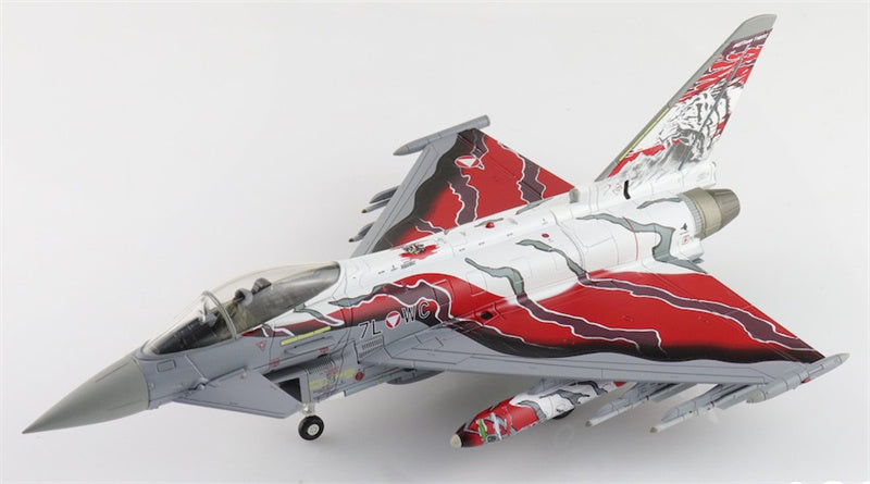 HOBBY MASTER Eurofighter Typhoon 7L+WC Austrian AF NATO Tiger Meet 2023 1:72 Aircraft Pre-built Model