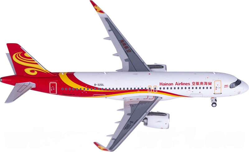 Z2MODEL Hainan Airlines Airbus A320neo B-32GL 1:400 Diecast Model view 3