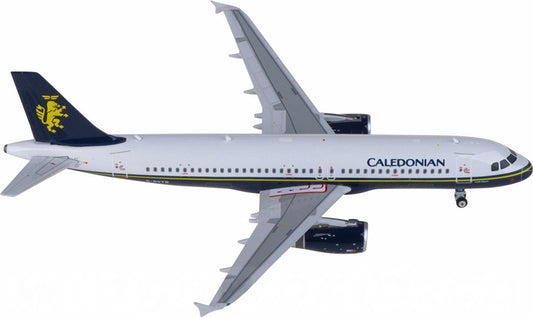 Phoenix Caledonian Airways for Airbus A320 G-BVYB 1:400 Aircraft Pre-built Model