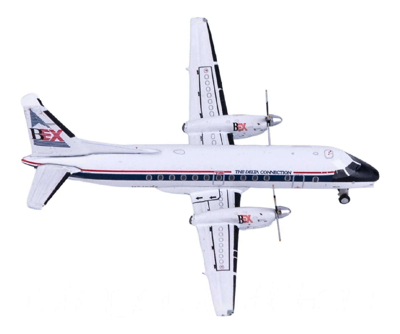 Geminijets 1:400 Business Express Airlines Saab 340A N749BA  DIECAST Model