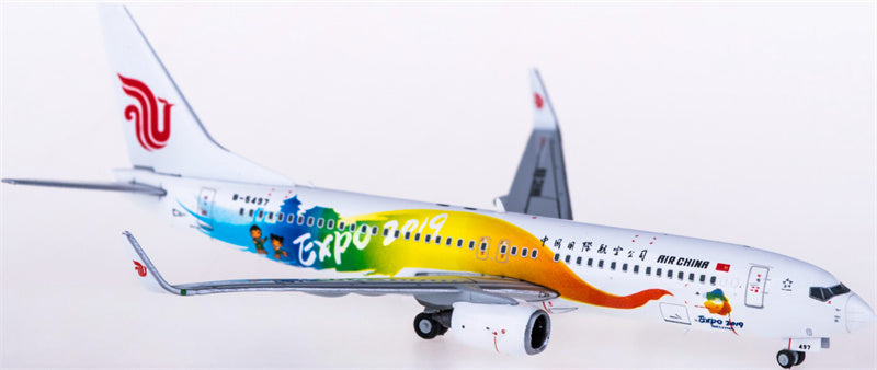 JC Wings Air China Boeing 737-800 B-5497 1:400 Diecast Model view 2