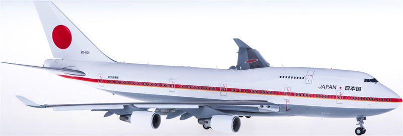 JC Wings JASDF Boeing 747-400 20-1101 Flaps Down 1:200 Diecast Model view 2