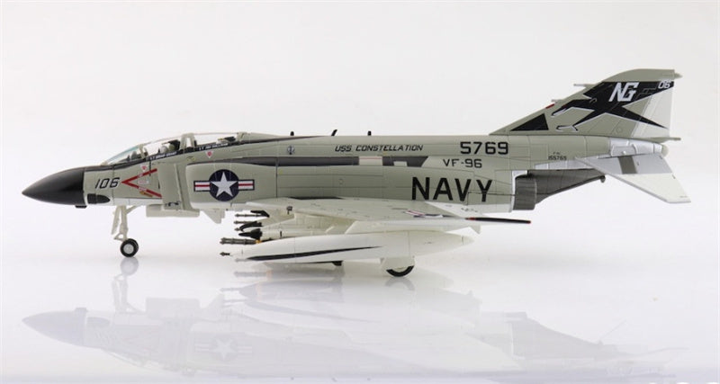 Hobby Master F-4J Showtime 106 155769 VF-96 USS Constellation May 1972 1:72 Airplane Pre-built Model