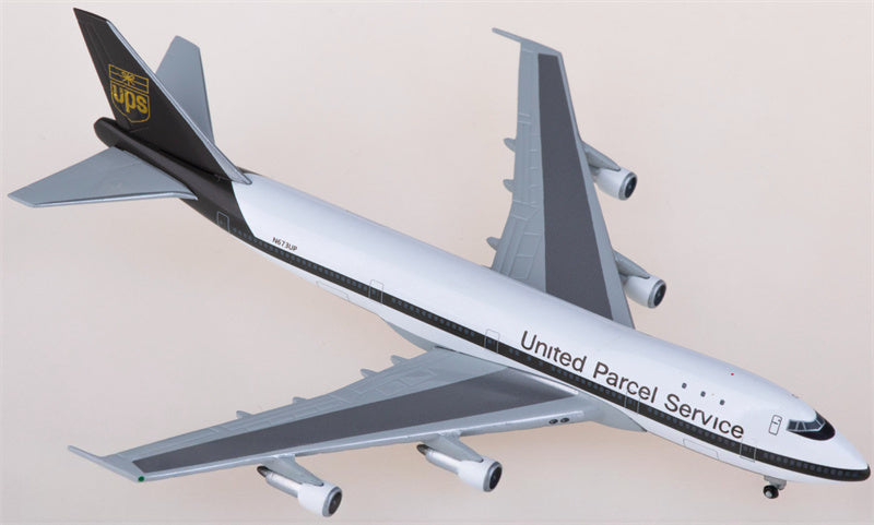 Herpa UPS Boeing 747-100F N673UP 1:500 Diecast Model view 3