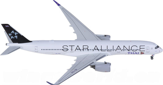 NG Models Thai Airways Airbus A350-900 HS-THU 1:400 Diecast Model view 1