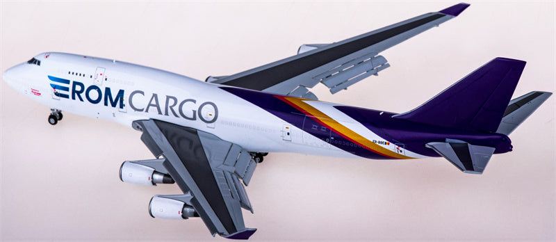 JC Wings Aerotranscargo Boeing 747-400BCF ER-BBE Flaps Down 1:400 Diecast Model view 1