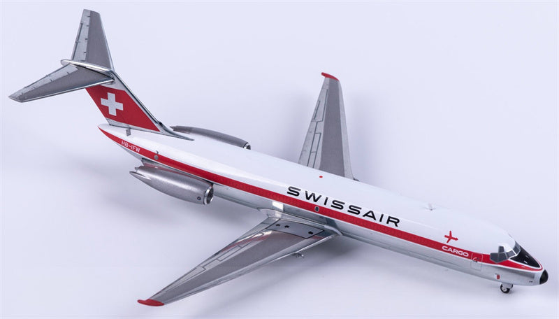 Herpa 1:200 Swissair McDonnell Douglas DC-9-30F HB-IFW  Diecast Model