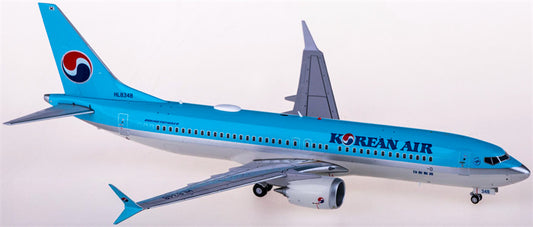 JC Wings Korean Air Boeing 737 MAX 8 HL8348 1:200 Diecast Model view 1