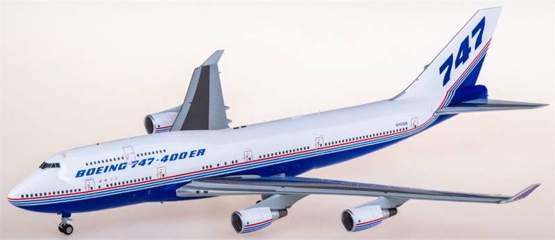 SQ Wings Boeing 747-400 N747ER 1:200 Diecast Model view 2