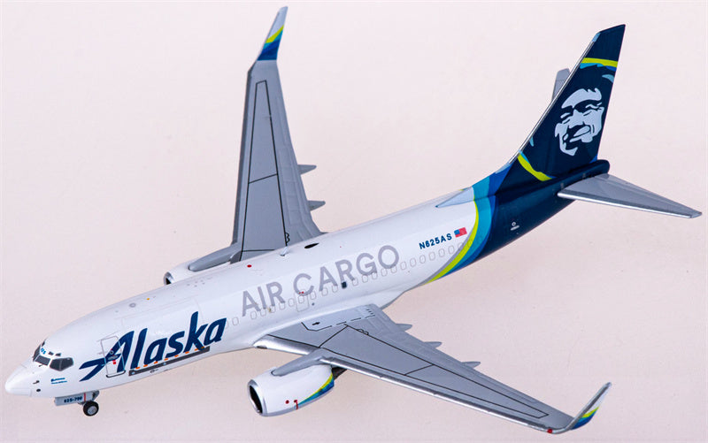 NG Models Alaska Air Cargo Boeing 737-700 N625AS 1:400 Diecast Model view 1