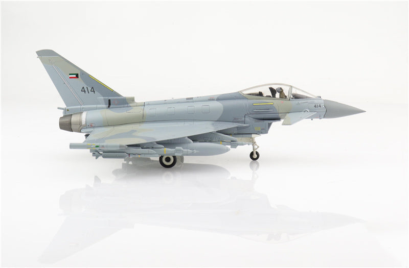 HOBBY MASTER Eurofighter Typhoon 414 Kuwait Air Force (pseudo scheme) 1/72 Aircraft Pre-built Model