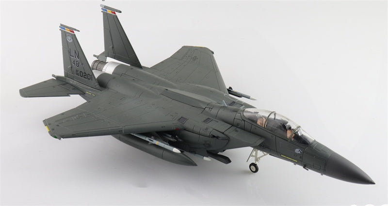 HOBBY MASTER  McDonnell Douglas F15E Hellcat USAF 96-0201/LN 494th FS 48th FW RAF Lakenheath 2024 1:72 Aircraft Pre-built Model