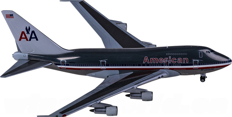 JC Wings American Airlines Boeing 747SP N602AA 1:400 Diecast Model view 1