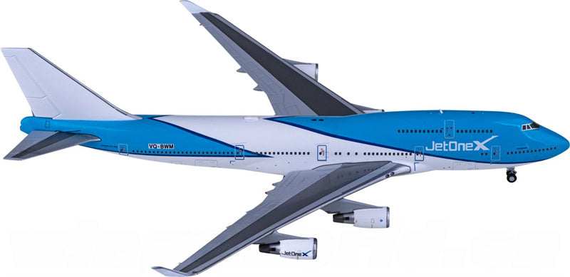 JC Wings JetOneX Boeing 747-400 VQ-BWM 1:400 Diecast Model view 2