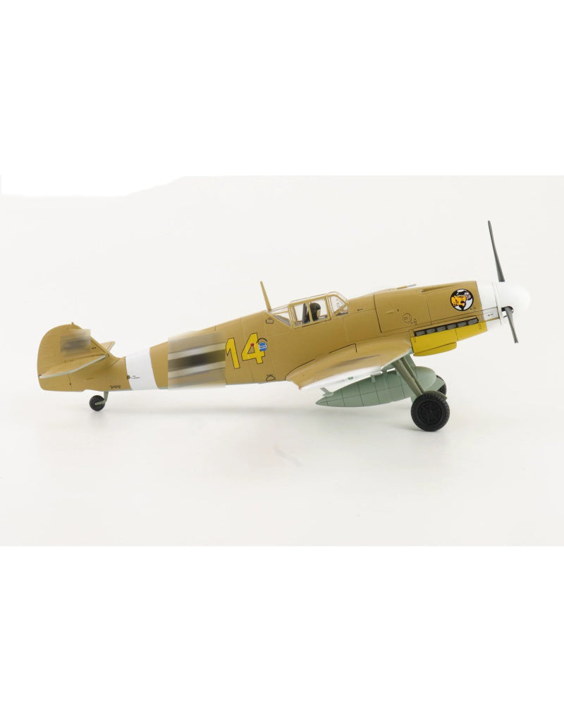HOBBY MASTER Lufwaffe BF 109F-4 3/JG27 1:48 Model 1942  Marseille Yellow 14