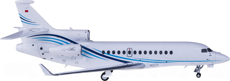 NG Models turk air forcee Dassault Falcon 7X TC-CMC 1:200 Diecast Model view 2