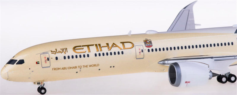 Herpa Etihad Airways Boeing 787-10 Dreamliner A6-BMA 1:200 ABS Model view 4