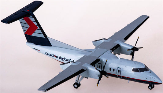 JC Wings Canadian Regional Airlines Bombardier Dash 8-100 C-GAAM 1:200 Diecast Model view 1