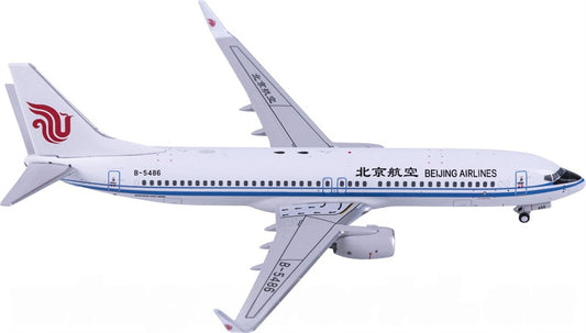 AeroPolaris Beijing Airline Boeing 737-800 B-5486 1:400 Diecast Model view 1