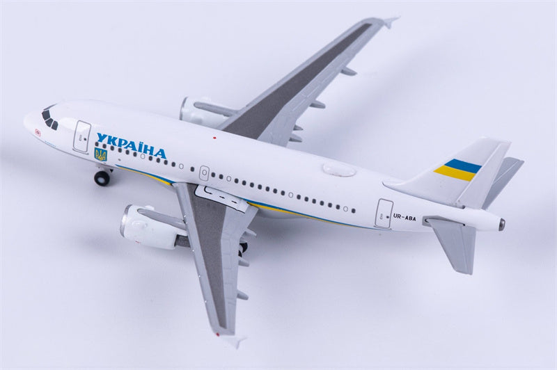 Herpa 1:500 Ukraine Government Airbus A319 UR-ABA  Diecast Model