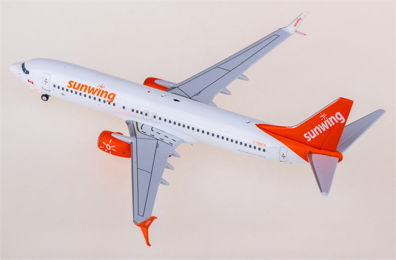 AeroPolaris Sunwing Airlines Boeing 737-800 C-GNCH 1:400 Diecast Model view 2