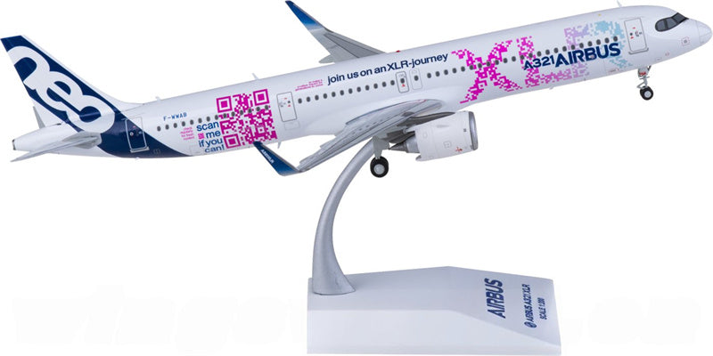 JC Wings Airbus A321neo F-WWAB 1:200 Diecast Model view 1