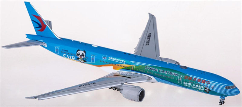 JC Wings China Eastern Boeing 777-300ER B-2002 Flaps Down 1:400 Airplan Diecast Model view 3