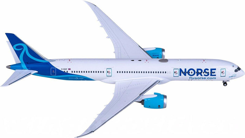 NG Models Norse Atlantic Airways Boeing 787-9 G-CKOF 1:400 Diecast Model view 2