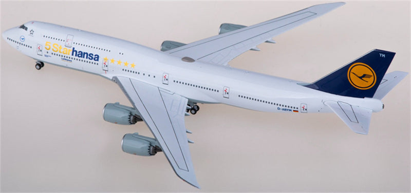 NG Models Lufthansa Boeing 747-8 D-ABYM 1:400 Diecast Model view 3