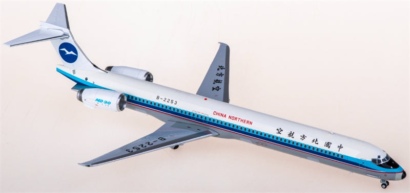 Geminijets China Northern Airlines McDonnell Douglas MD-90 B-2253 1:200 Diecast Model view 1