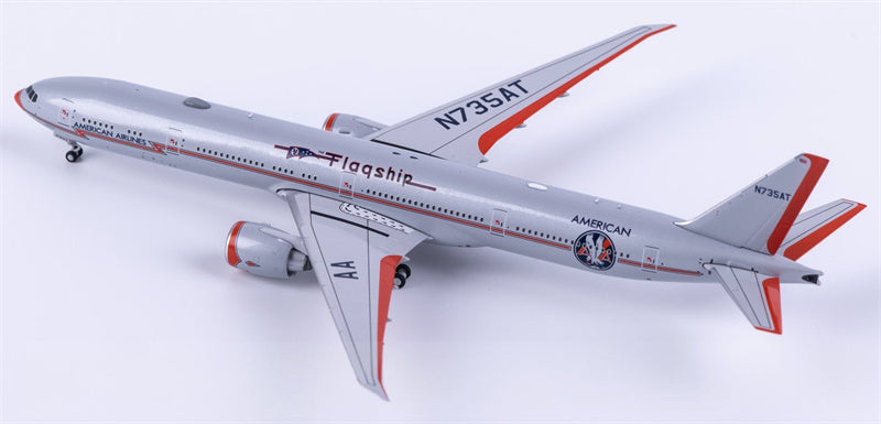 NG Models American Airlines Boeing 777-300ER N735AT Collector's Edition 1:400 Diecast Model view 3