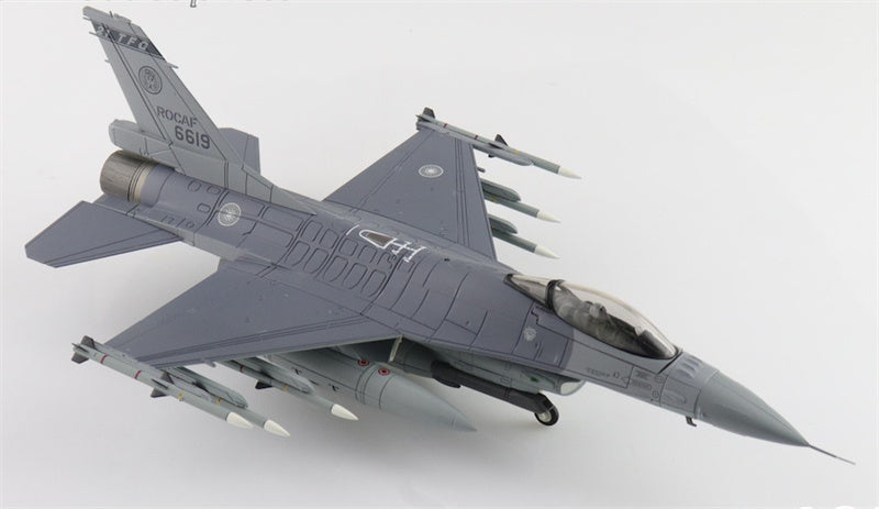 HOBBY MASTER F16V Fighting Falcon 6619 21 TFG ROCAF (w/6 x AIM-120) 1:72 Aircraft Pre-built Model