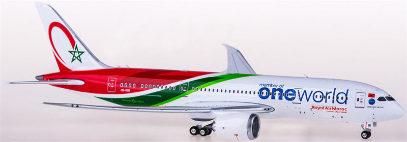 Phoenix Royal Air Maroc Boeing 787-8 CN-RGB member of oneworld 1:400 Diecast Model view 3