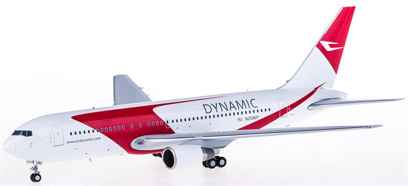 JC Wings Dynamic Airways Boeing 767-200 N253MY 1:200 Diecast Model view 3
