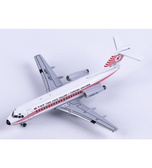 Aeroclassics 1:400 Turkish Airlines Fokker F28 TC-JAP  DIECAST Model