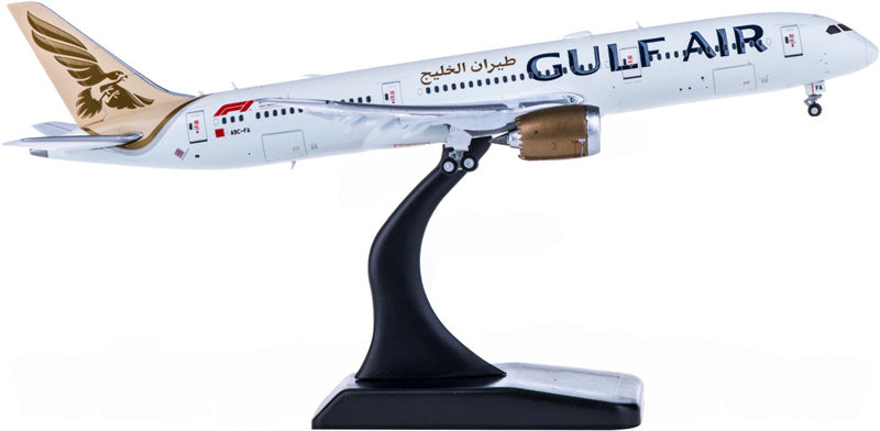JC Wings Gulf Air Boeing 787-9 A9C-FA Flaps Down 1:400 Diecast Model view 2