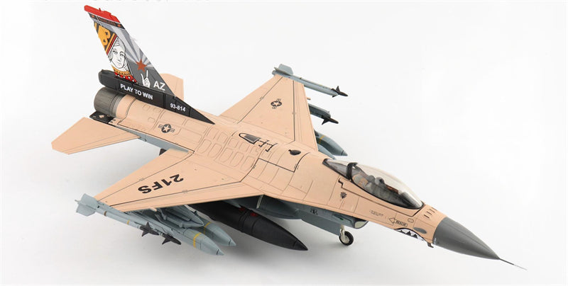 HOBBY MASTER USAF F-16V 21st SQN 1:72 Model 2025  Play to Win 93-0814