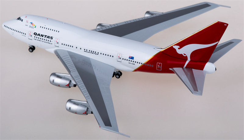 NG Models Qantas Boeing 747SP VH-EAB 1:400 Diecast Model view 2
