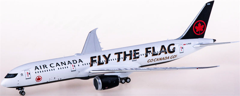 NG Models Air Canada Boeing 787-9 Dreamliner C-FVLQ FLY THE FLAG 1:400 Diecast Model view 2