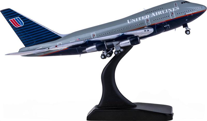 JC Wings United Airlines Boeing 747SP N145UA 1:400 Diecast Model view 2