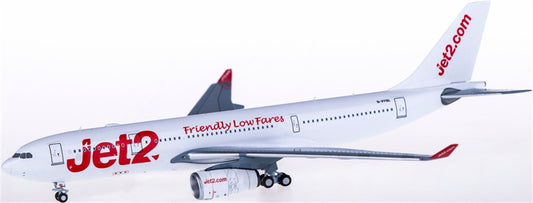NG Models Jet2 for Airbus A330-200 G-VYGL 1:400 Airplane Pre-built  Airliner Model Display