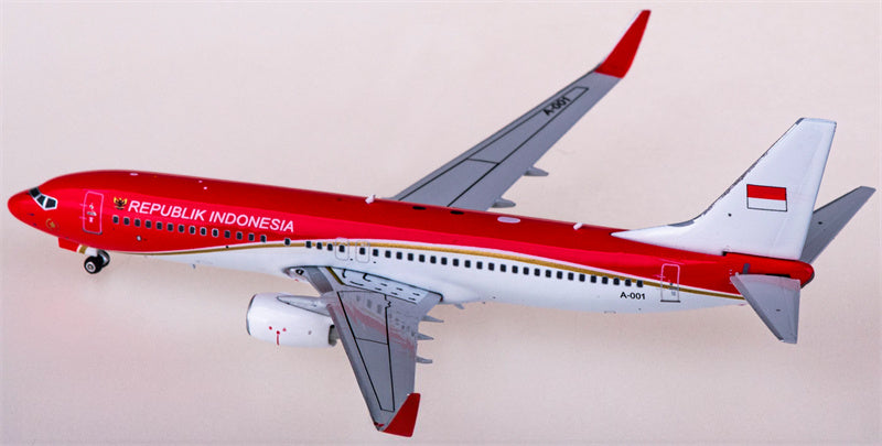 Phoenix Indonesia Republic Boeing 737-800 A-001 1:400 Diecast Model view 2