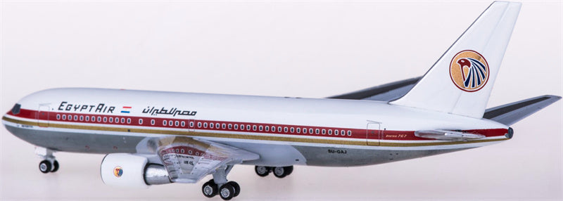 AeroClassics EgyptAir Boeing 767-200 SU-GAJ 1:400 Diecast Model view 2