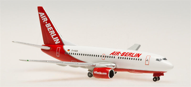 Herpa Air Berlin Boeing 737-700 D-AGES 1:500 Diecast Model view 1