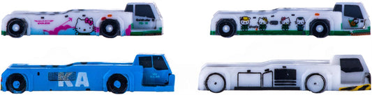 JC Wings 1:400 Airport Aircraft tug truck Pushback Tractor model 4in1 ABS Model